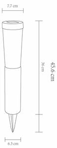 SET 2x corp de iluminat LED solar SOLAR LED/0,1W/3V 6000K IP44 Globo 33785-2