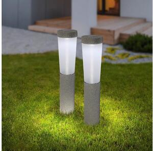SET 2x corp de iluminat LED solar SOLAR LED/0,1W/3V 6000K IP44 Globo 33785-2