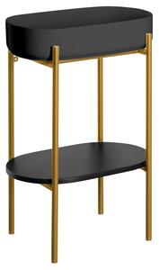 Sapho Sapho, piedestal PUNO cu chiuveta 550x860x360mm, mat auriu, SKA570-5-01