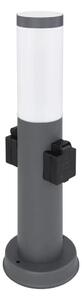 Lampă de exterior cu 2 prize Globo 3158AK BOSTON 1xE27/23W/230V IP44