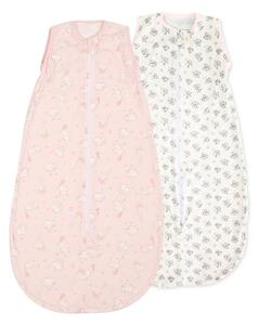 Set 2 saci dormit copii de vara 0-18 luni Kidizi Elefun Pink Koala, 80 cm, 0.5 tog
