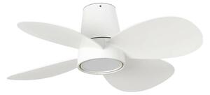 Ventilator LED dimabil de tavan FARO 34315 KLOVER S LED/20W/230V alb d. 80 cm + telecomandă