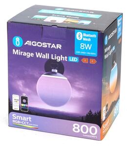 Aplică LED RGBW dimabilă Aigostar MESH Smart LED/8W/230V + telecomandă