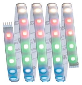 Paulmann 70627 - Bandă LED RGB MAXLED, 18 W, reglabilă, 1,5 m, 230 V, cu telecomandă