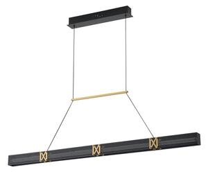 Lustră LED pe cablu LED/21W/230V 3000K 45x120 cm