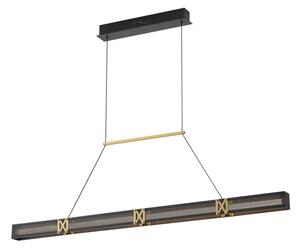 Lustră LED pe cablu LED/21W/230V 3000K 45x120 cm