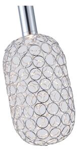 Lustră LED pe cablu LED/6,3W/230V 3000K crom lucios d. 13 cm
