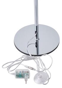 Lampadar LED LED/10W/230V 3000K crom lucios