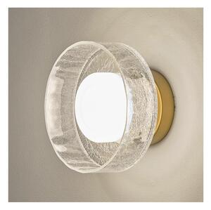 Aplică LED/8W/230V 3000K auriu/transparent