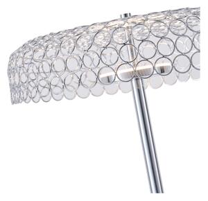 Lampadar LED LED/10W/230V 3000K crom lucios