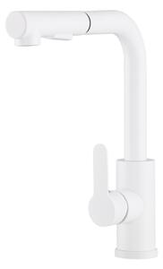 Gamma Side 2, baterie autonomă pentru chiuvetă cu gura de scurgere h-300, alb, GMA-BSE2-WH