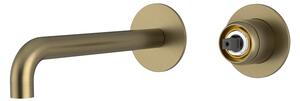 Sapho Sapho, corp baterie ascunsă ULTRAMIX cu 2 elemente, duză 20 cm, auriu mat, UT018G-1
