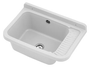 Gamma Gradia, chiuvetă universală din plastic 508x338x240, alb, GMA-KGG50-WH