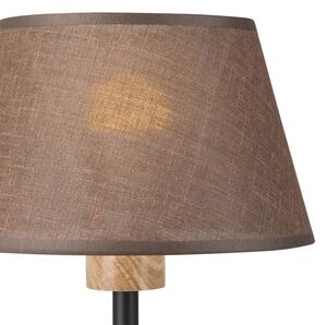 Lampă de masă Brilagi ANTHONY 1xE14/40W/230V stejar/maro