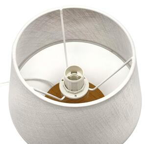 Lampă de masă Brilagi ANTHONY 1xE14/40W/230V stejar/alb
