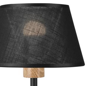 Lampă de masă Brilagi ANTHONY 1xE14/40W/230V stejar/negru
