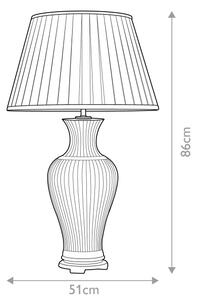 Lampă de masă Elstead DL-DALIAN-TL DALIAN 1xE27/60W/230V