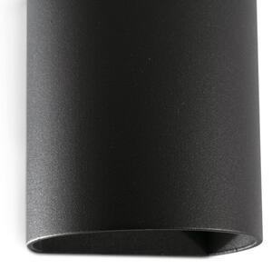 Aplică FARO 40523 SOLE 1xGU10/8W/230V negru rotund