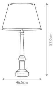 Lampă de masă Elstead DL-STRASBOURG-TL STRASBOURG 1xE27/60W/230V