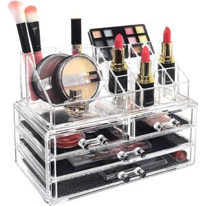 Organizator de cosmetice cu 4 sertare