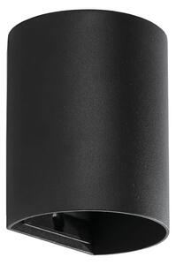 Aplică FARO 40523 SOLE 1xGU10/8W/230V negru rotund
