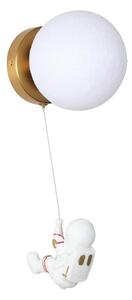 Brilagi - Aplica de perete pentru copii ASTRO 1xE14/15W/230V, albă