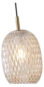 Lustră pe cablu 1xE14/25W/230V transparent pr. 15 cm