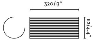 Aplică FARO 63436 TRAMA 2xE14/7W/230V alb
