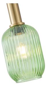 Lustră pe cablu 1xE27/15W/230V verde 13 cm