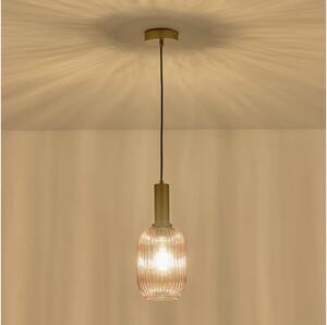 Lustră pe cablu 1xE27/15W/230V maro pr. 13 cm