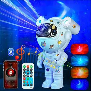 Proiector de galaxie Bluetooth cu autocolant, cu astronaut