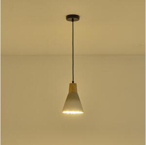 Lustră pe cablu 1xE27/15W/230V crem