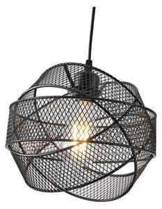 Lustră pe cablu 1xE27/40W/230V negru