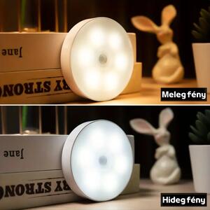 Lampă cu senzor de mișcare cu lumină caldă și rece, opțiuni multiple de montare - Set de 4