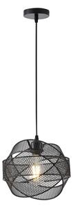 Lustră pe cablu 1xE27/40W/230V negru