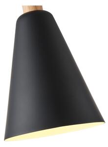 Lustră pe cablu 1xE27/15W/230V negru pr. 20 cm