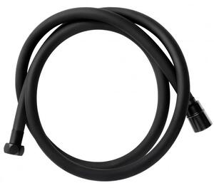Furtun de duș Erga Snake, neted, 150 cm, anti-răsucire, negru mat, ERG-YKA-BP.SNAKE-BLK