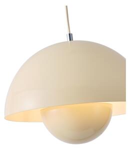 Lustră pe cablu 1xE27/15W/230V crem