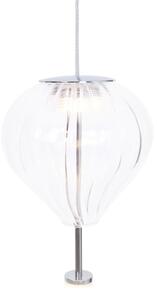 Lustră LED pe cablu MAXLIGHT P0527 PALLONCINI 2xLED/3W/230V d. 12 cm transparent