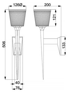 Elstead VERITY Aplică de perete pentru baie BATH-VERITY-PC-LED, 1xG9/3W/230V, IP44, crom