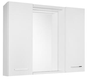 Aqualine Aqualine, bucătărie ZOJA/KERAMIA FRESH STRIP cu iluminare LED, 70x60x14cm, alb, 45025S