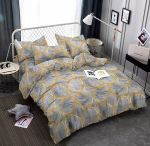 Lenjerie de pat din microfibra RYNETH gri Dimensiune lenjerie de pat: 70 x 80 cm | 140 x 200 cm
