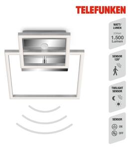 Plafonieră LED cu senzor Telefunken 318608TF FRAME LED/17W/230V 3000K