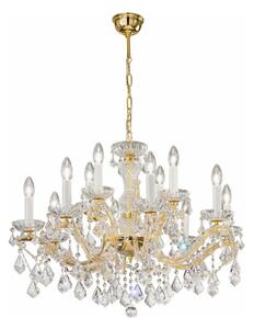 Kolarz 3149.88+4.3.KoT - Candelabru MARIA LOUISE 12xE14/40W/230V aur 24K