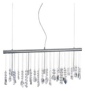 Lustră de cristal pe cablu Kolarz 104.85.5 STRETTA 5xG9/40W/230V crom lucios