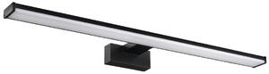 Sapho Sapho, lampă LED CHICAGO XL, 600x120x40 mm, 12W, 230 V, plastic, negru mat, AU470