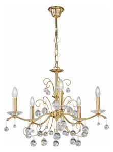 Kolarz 3234.85.3.KoT- Candelabru cristal CARMEN 5xE14/60W/230V aur 24K