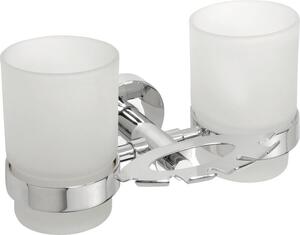 Sapho Sapho, suport perie X-ROUND inclusiv cupe, crom, XR900