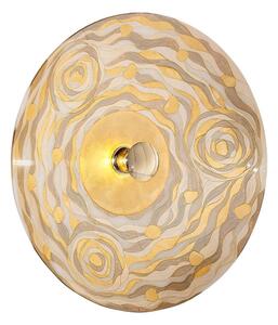 Aplică Kolarz 0415.61XL.3.Ch LUNA 1xE27/100W/230V 24K auriu