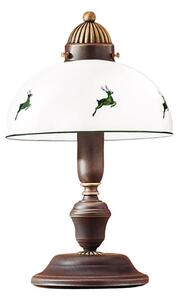 Lampă de masă Kolarz 731.73.100 NONNA 1xE27/75W/230V maro/verde
